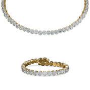 The Flex Appeal Tennis Necklace with FREE Matching Bracelet 12115 0015 a main