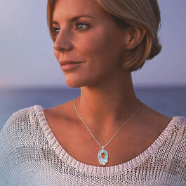 The Shimmering Sea Crystal Pendant 11218 0013 m model