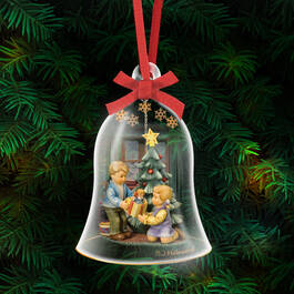 MI Hummel Christmas Bell Ornaments 10491 0013 g christmas morning
