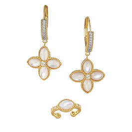 Venetian Escape Five Carat Hoops with FREE Cuff Earring 11941 0017 a main