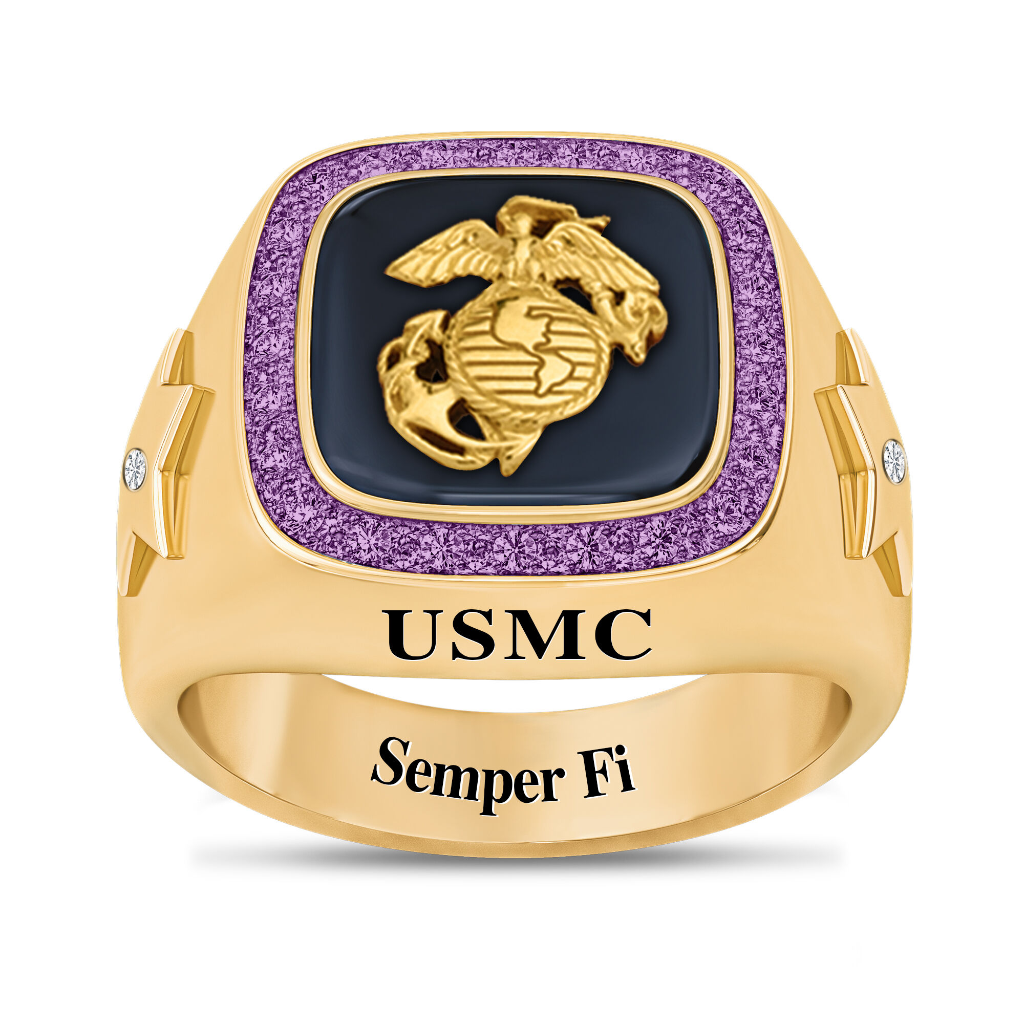 Danbury mint marine corp ring discount