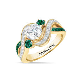 Signature Birthstone Ring 11683 0019 e may