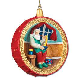 Santa at the North Pole Ornament Collection 5599 001 4 1