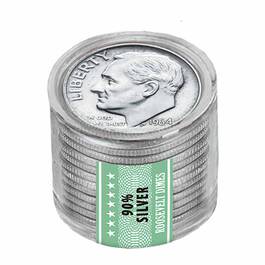 Roosevelt Silver Dime Collector Rolls 4577 001 3 4