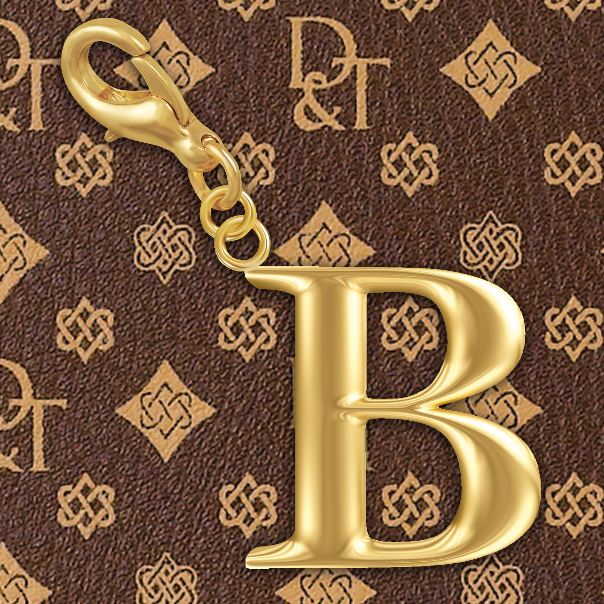 The Signature Monogram Sachel 53 0022 d initial