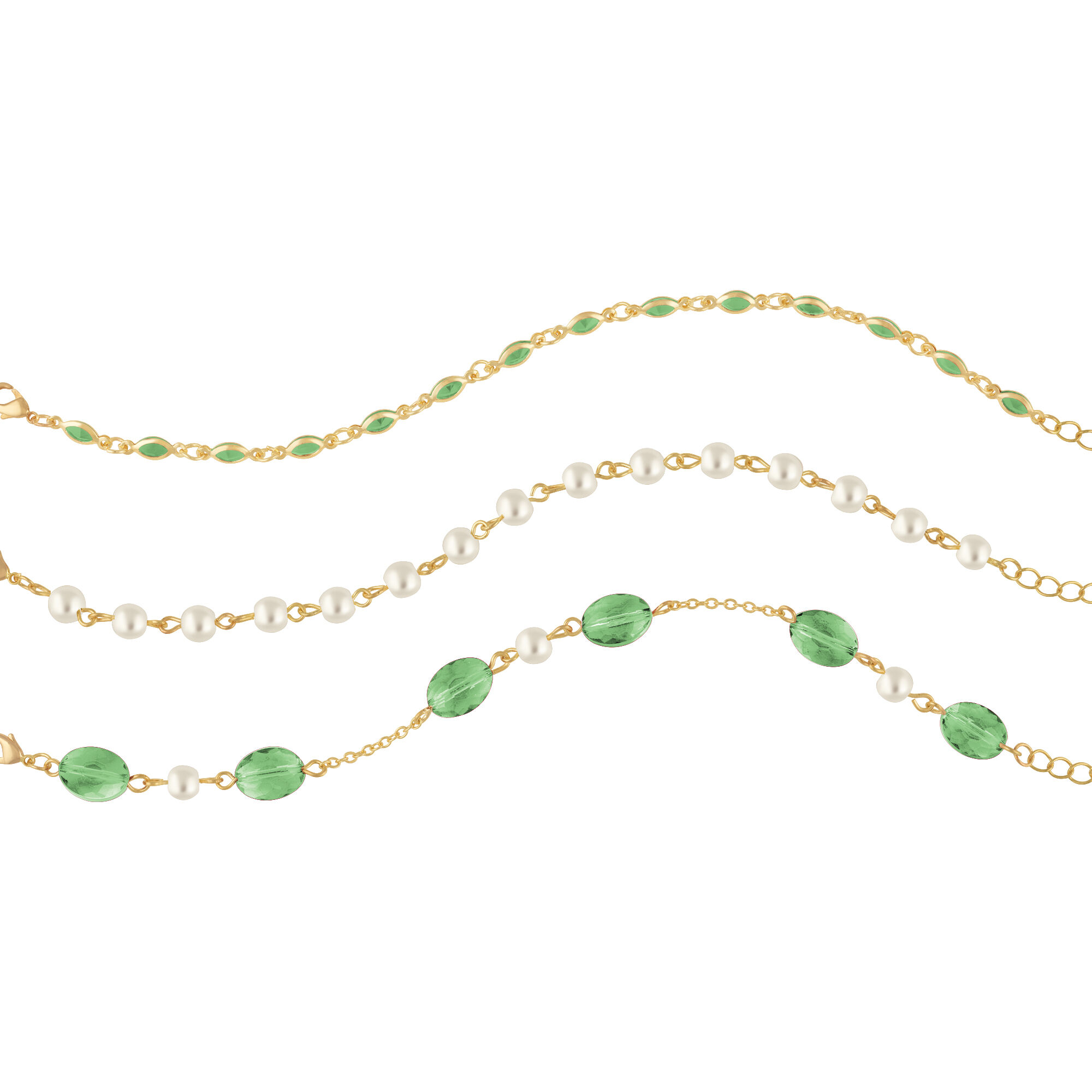 Birthstone Layered Bracelet Set 1478 0100 h august