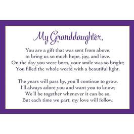 My Love Will Always Follow You Granddaughter Butterfly Bangle 6248 001 7 3