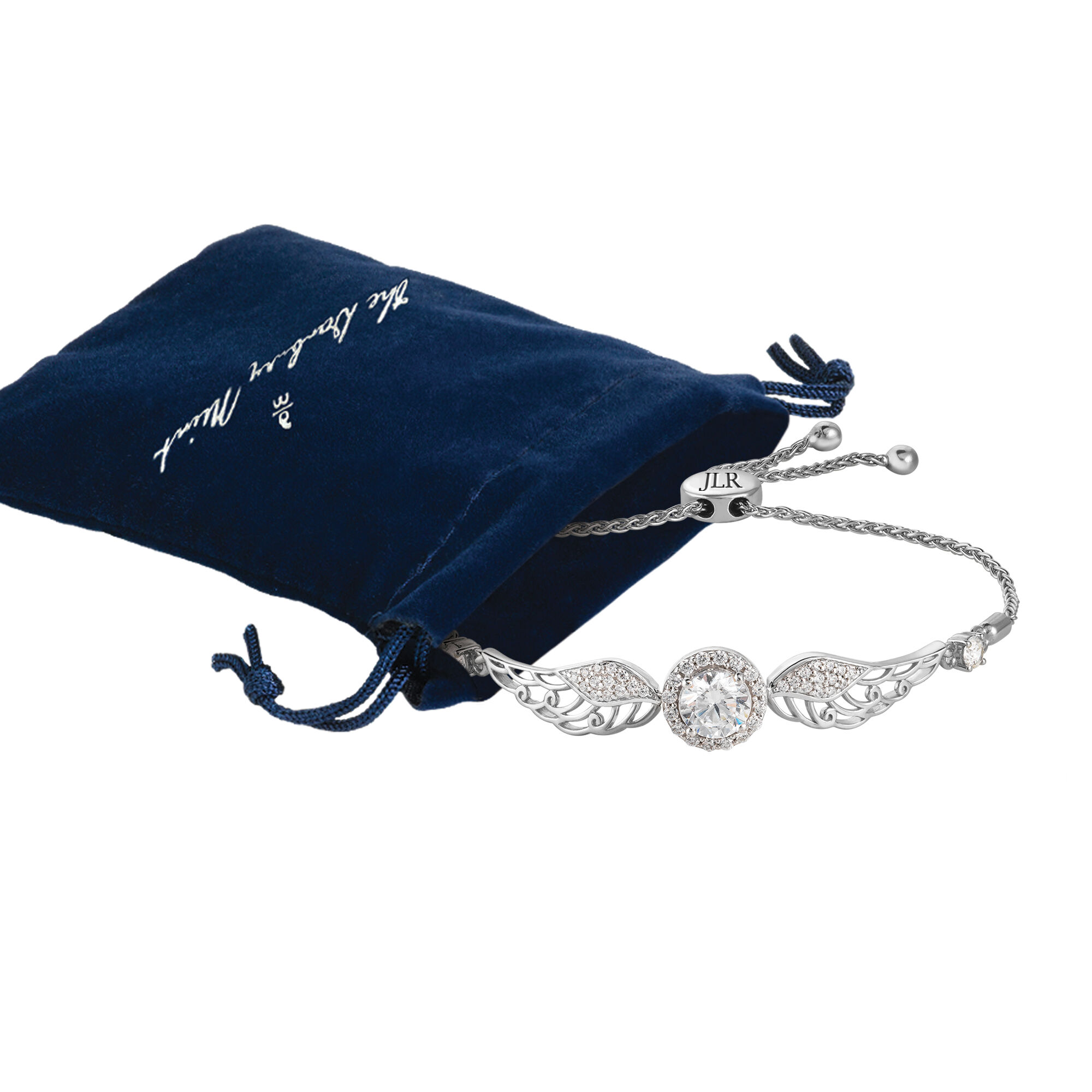 The Angel Wing Bracelet 6997 0010 g gift pouch