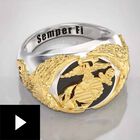 The U.S. Marine Corps Eagle Ring, , video-thumb