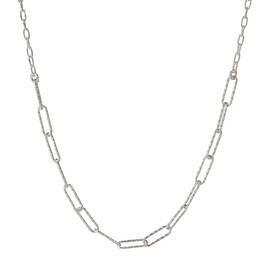 Lively Links Italian Silver Necklace 12141 0013 a main
