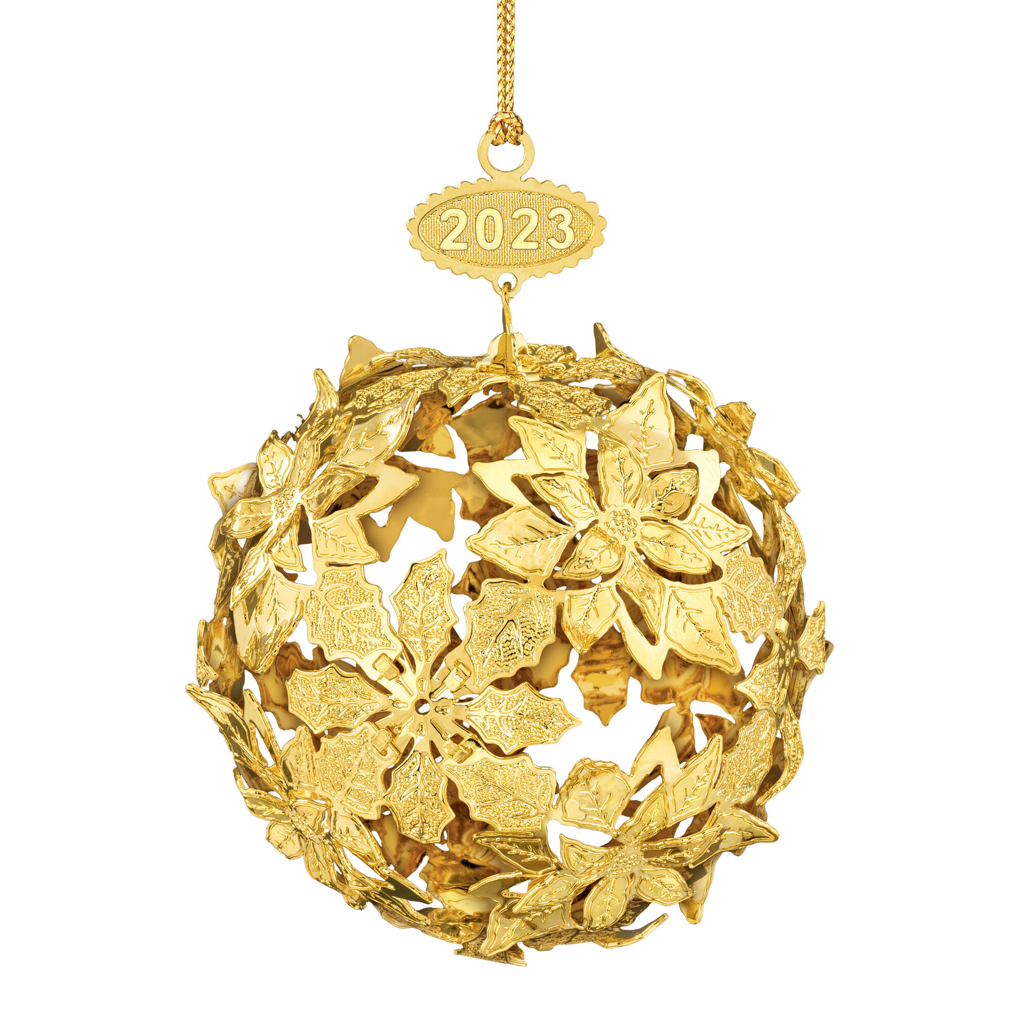 The 2023 Annual Gold Ornament 819 0290 a main