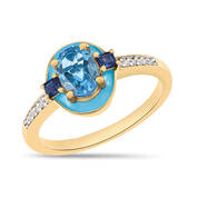 Blue Lagoon Diamond & Gemstone Ring 11676 0018 a main