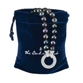Magical=Moments Black Pearl Necklace 6922 0028 g gift pouch