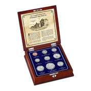 Complete First Issue Philadelphia Mint Mark Coin Set 11138 0010 d display