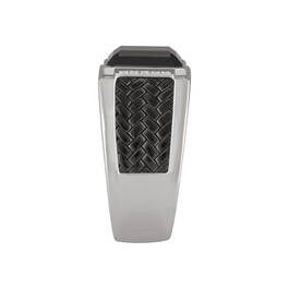 Motivation Mens Onyx Ring 11135 0013 c side