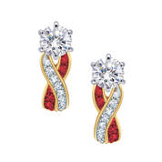 Birthstone Swirl Earrings 6503 0033 a main
