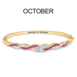 Birthstone Swirl Bracelet 5821 002 2 11