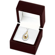 Mocha Drop Diamond Pendant 5404 001 9 2