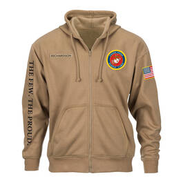 The Personalized US Marines Hoodie 11649 0087 a main