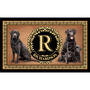 The Dog Accent Rug 6859 0033 a Labrador Black