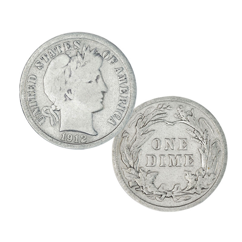 20 Years Of Barber Silver Dimes