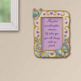 My Granddaughter Butterfly Photo Frame 6034 001 5 5