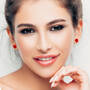 The Everlasting Rose Earrings, Everlasting Rose Earrings 11339 0025 m model