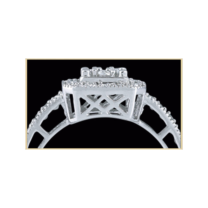 Square Flair Diamond Commitment Ring 9821 001 6 2
