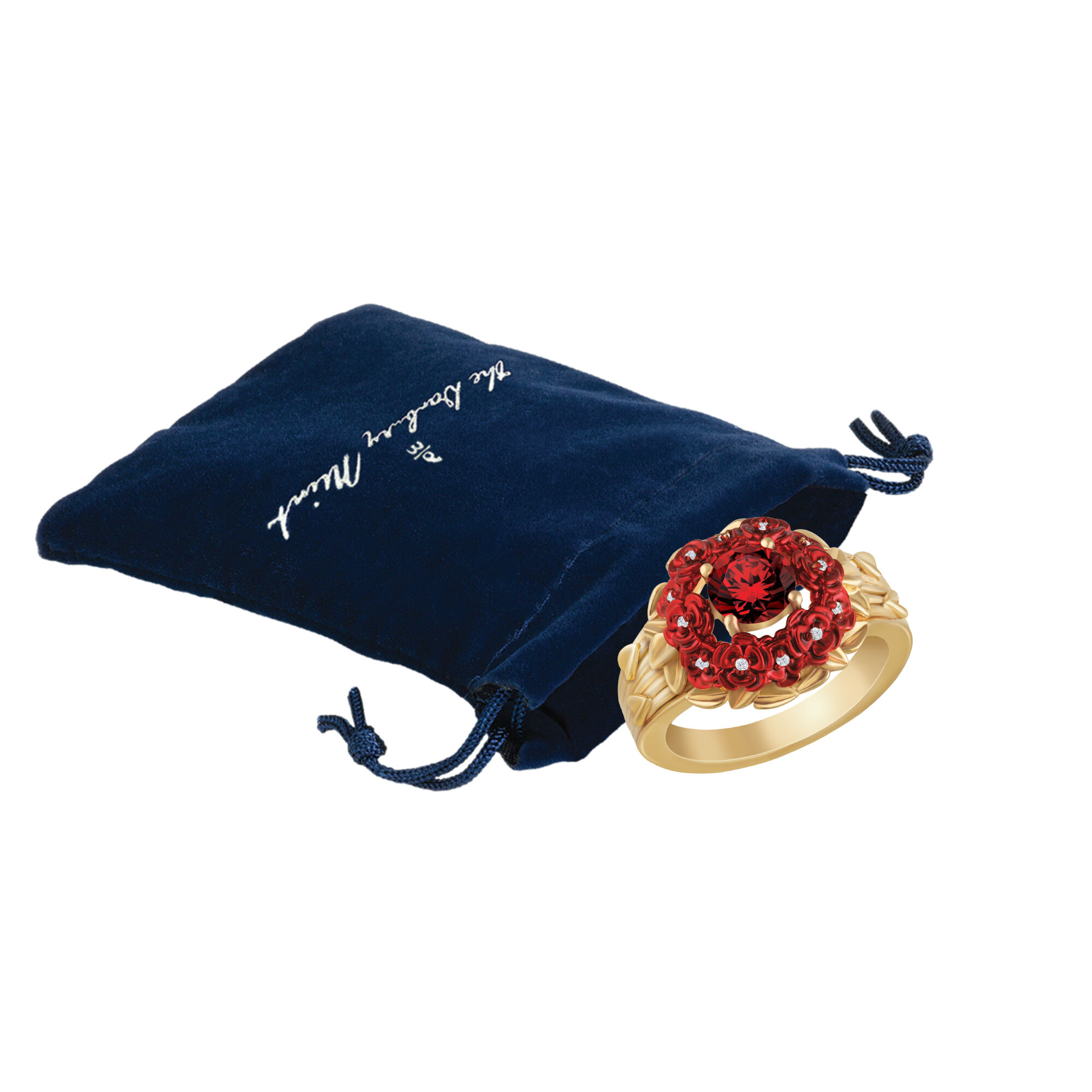 A Dozen Roses Diamond Ring 1457 0014 g gift pouch