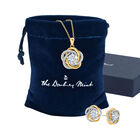 Perfectly Paired Love Knot Pendant with Matching Earrings 4922 0015 g gift pouch box