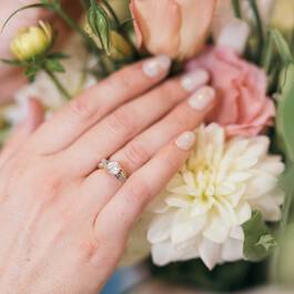 Birthstone Swirl Personalized Ring 11084 0014 flowers