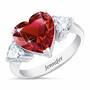 Birthstone Triple Heart Ring 1516 001 3 1