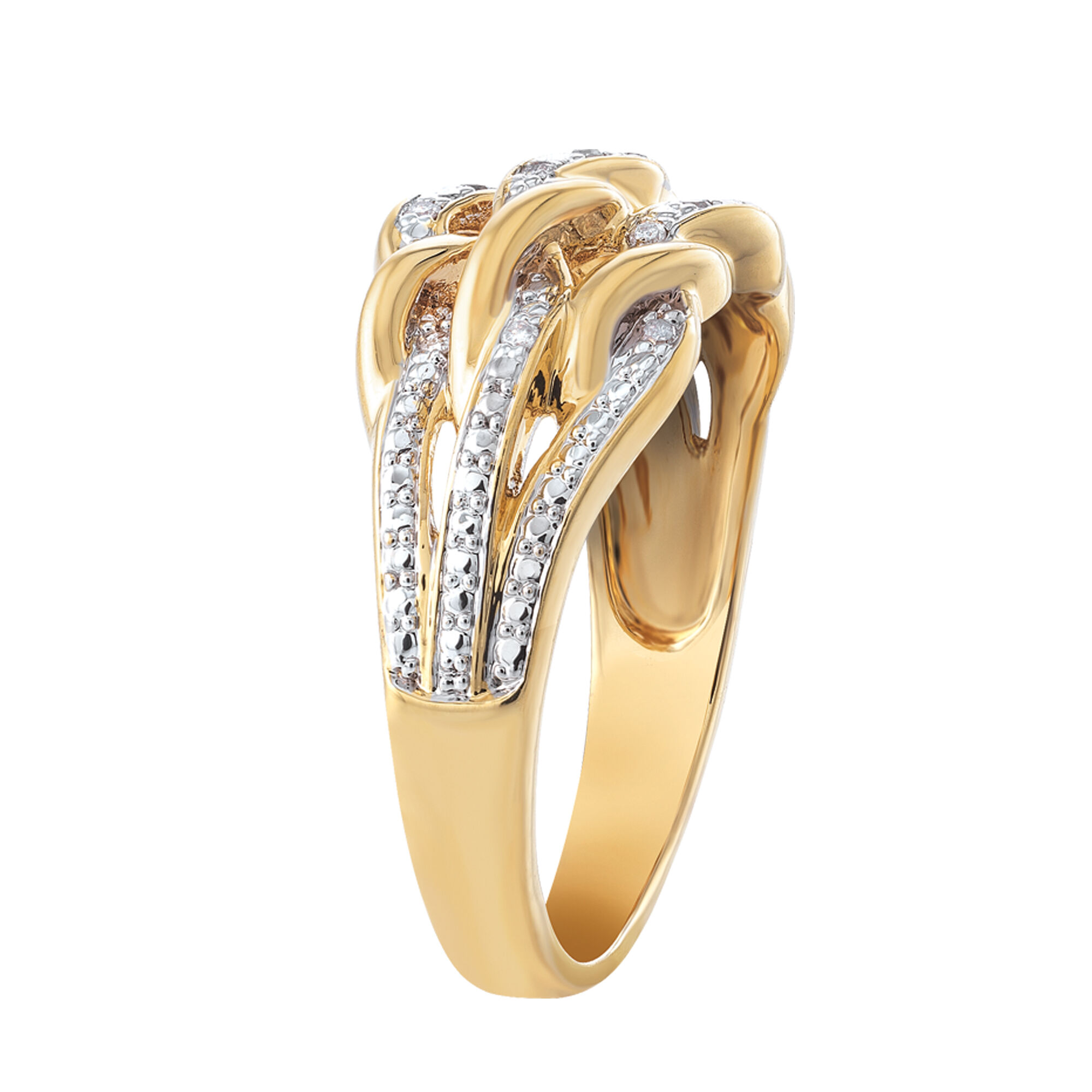 Personalized Diamond Anniversary Ring 6500 0036 b sideview