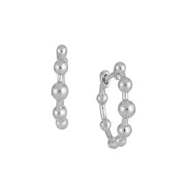 Four Times the Shine Silver Hoops Earring Set 12118 0053 a main