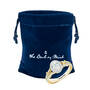 Personalized Golden Kiss Diamond Ring, Personalized Golden Kiss Diamond Ring 12160 0019 g giftpouch