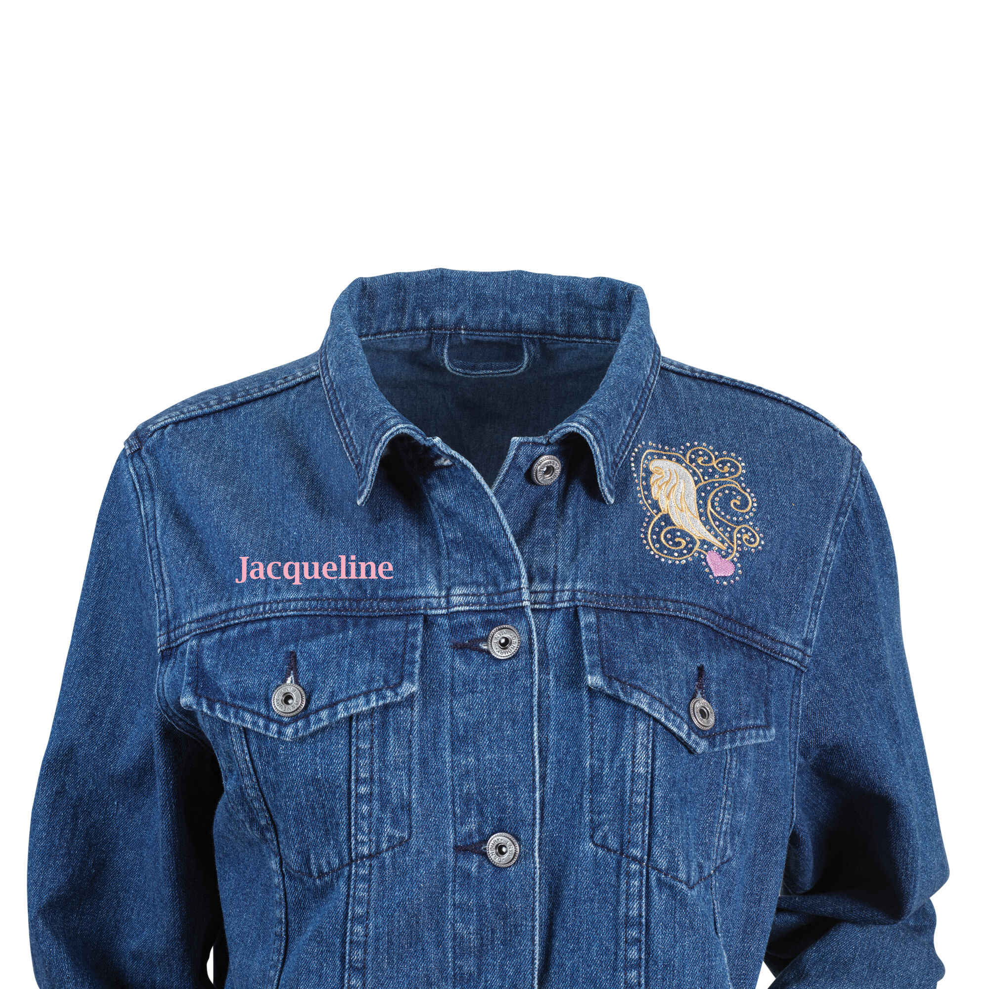 Touched by an Angel Denim Jacket 6681 0011 b front