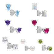 Seven Days of Dazzle Gemstone Earring Collection 11974 0017 a main