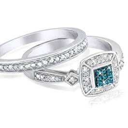 Blue Diamond Bridal Set 4729 001 0 2