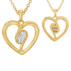 I Love You Diamond Necklace 10678 0018 a main