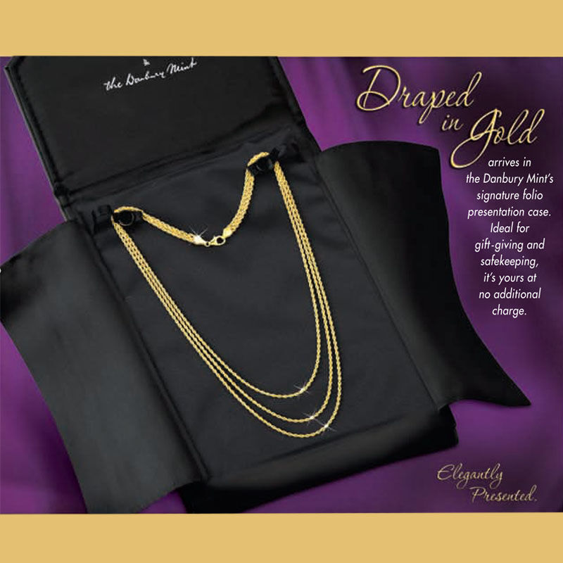 Draped In Gold Necklace 4354 001 2 3