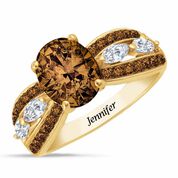 Mocha Majesty Personalized Ring 4921 002 4 1
