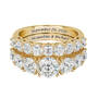 Love of My Life Anniversary Ring Set 11575 0010 c flat