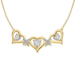 Hearts and Kisses Diamond Necklace and FREE Matching Earrings 12089 0025 b necklace