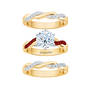 I Still Do Birthstone Ring Set 6740 0028 b seperated