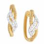 Waves of Elegance Diamond Hoops 2152 001 0 1