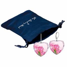 For My Daughter Enchanting Rose Crystal Earrings 5417 006 3 2