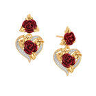A Dozen Roses Heart Bracelet and Earring Set 6308 0022 c earrings