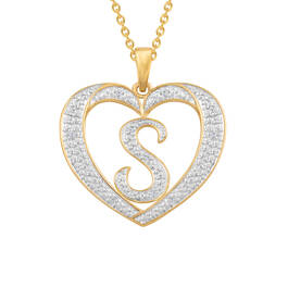 Dazzling Diamond Heart Pendant 11622 0138 a s