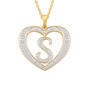 Dazzling Diamond Heart Pendant 11622 0138 a s