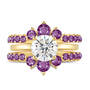 Birthstone Ring Set, Birthstone Ring Set 6214 0017 b february